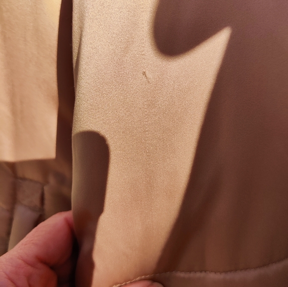 Me George satin metallic gold puffer coat - Picture 16 of 16